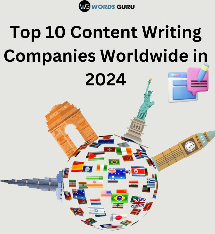 Top 10 Content Writing Companies Worldwide in 2024