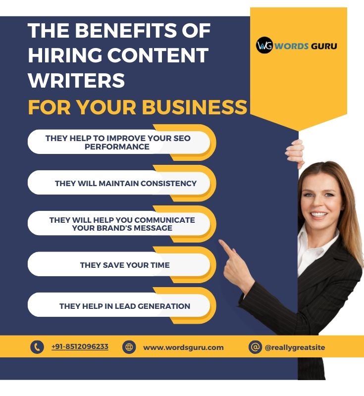 The Benefits of Hiring Content Writers for Your Business 