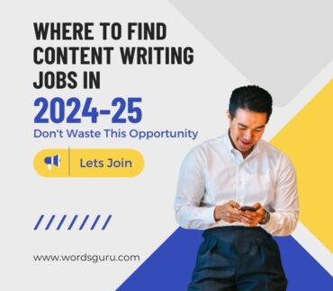 where to find content writing jobs in 2024 25