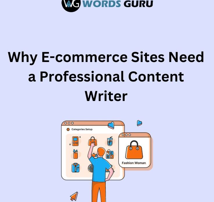 Why E-commerce Sites Need a Professional Content Writer